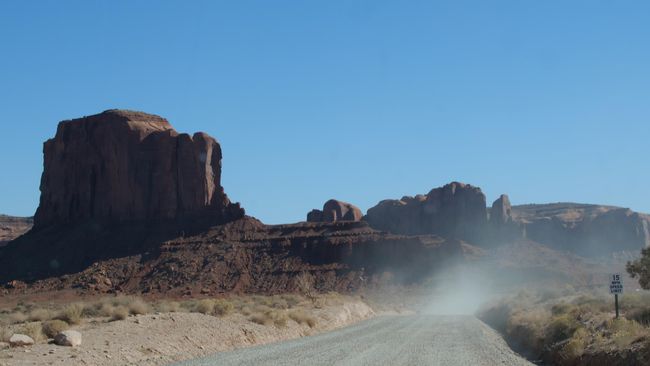 Monument Valley - better not drive through with the window open
