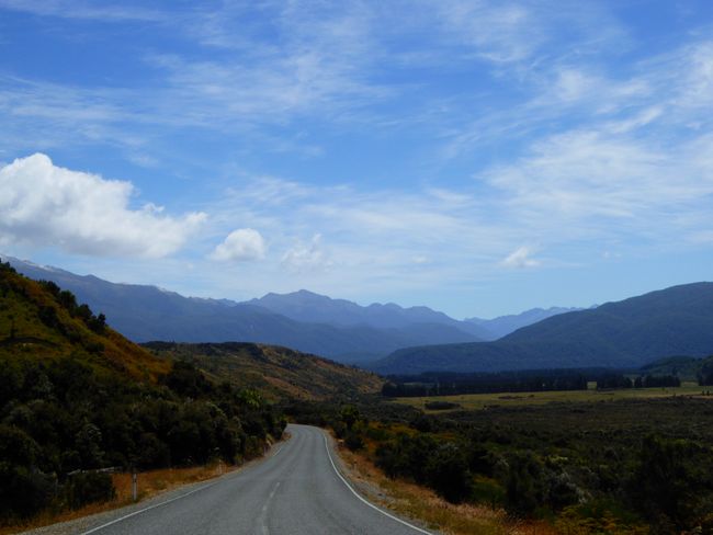 Tag 30 - Southern Scenic Road zum Fiordland