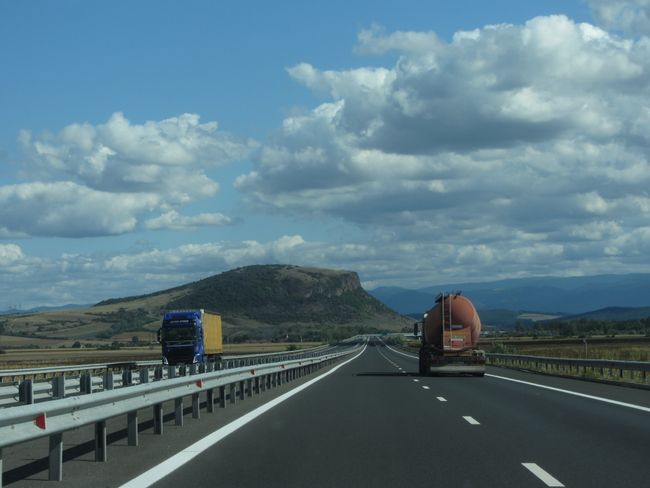neue rumänische Autobahn