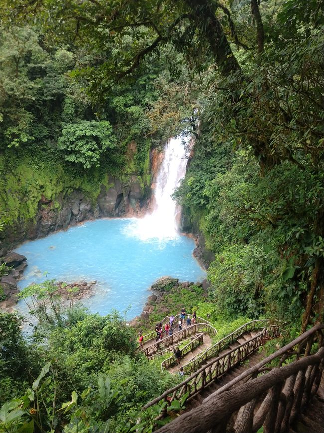 Volcán Tenorio National Park - Río Celeste Waterfall