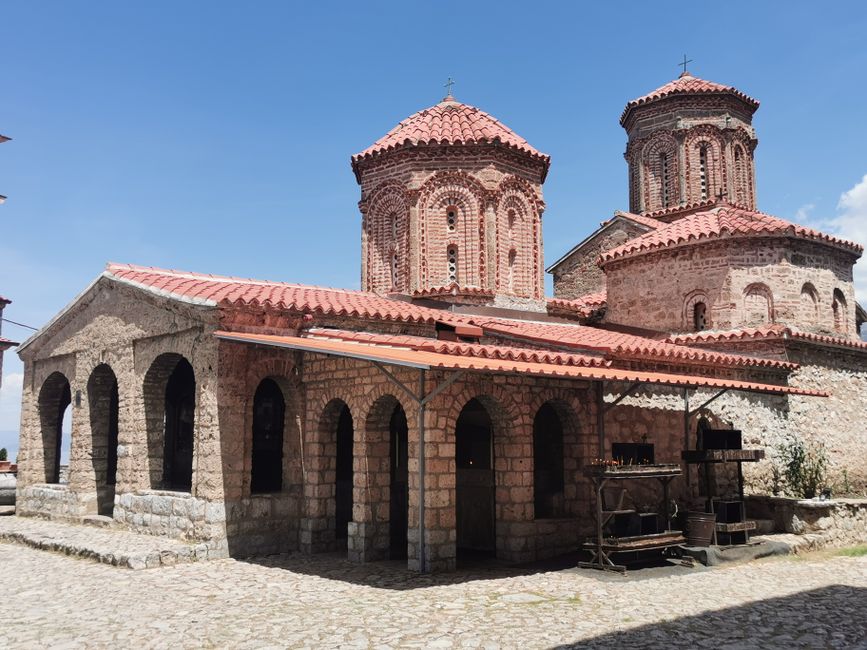 Die Knochenbucht, Ohridsee und St. Naum
