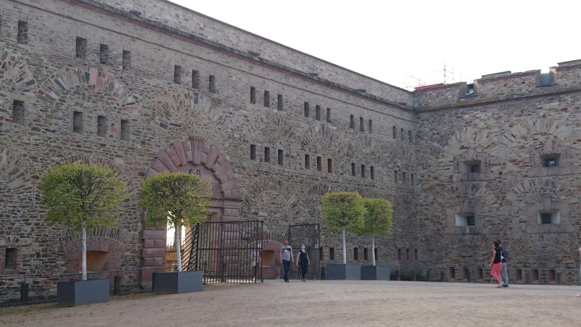 Day 6 Braubach - Ehrenbreitstein Fortress Koblenz