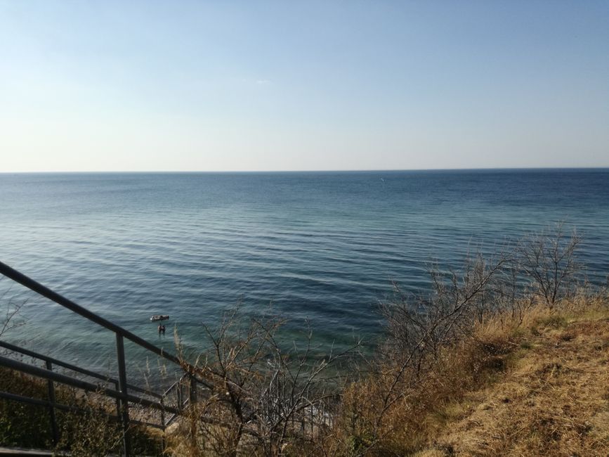 La scala porta alla spiaggia... ah, se solo avessimo avuto più tempo