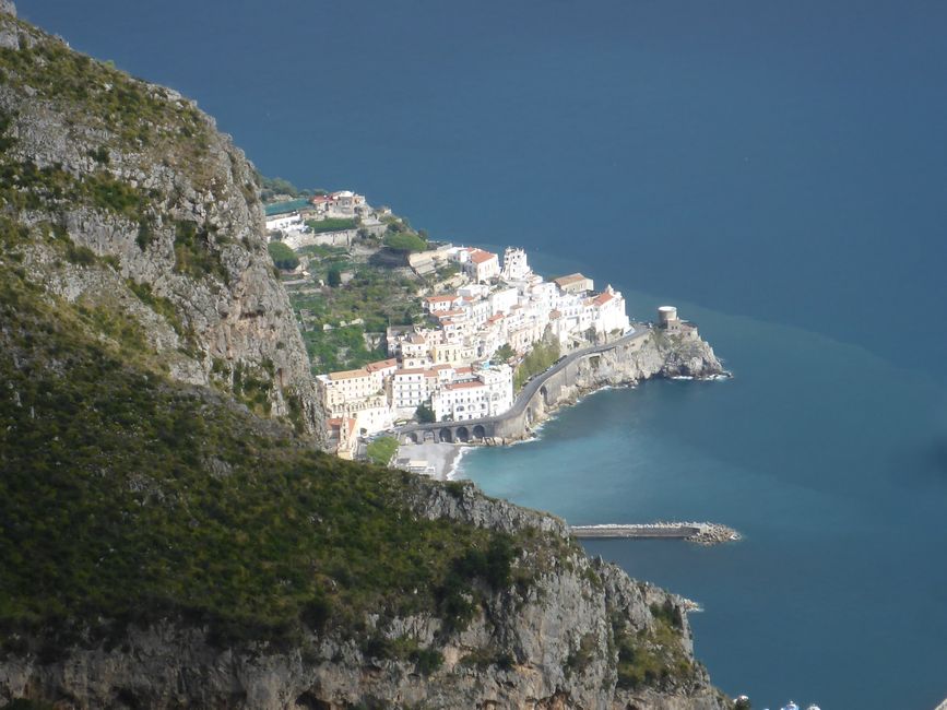 Blick auf Amalfi 