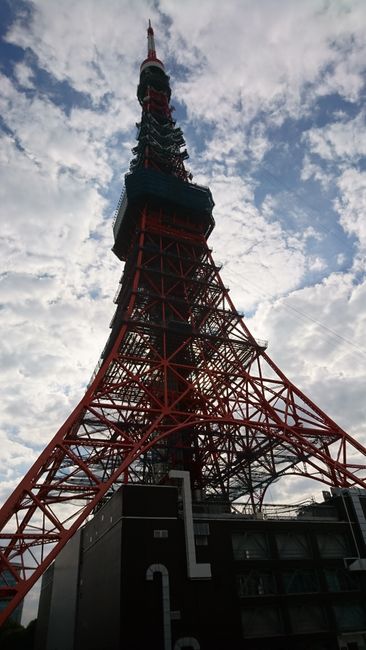 Sonntag. Tokyo Tower und Harajuku