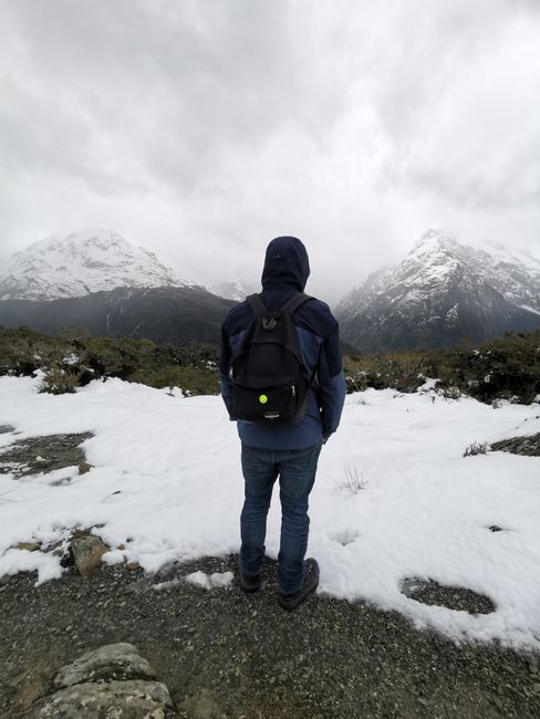 18.11.2019 Milford Sound. No selfie or anything? Fraser's Beach and Key Summit