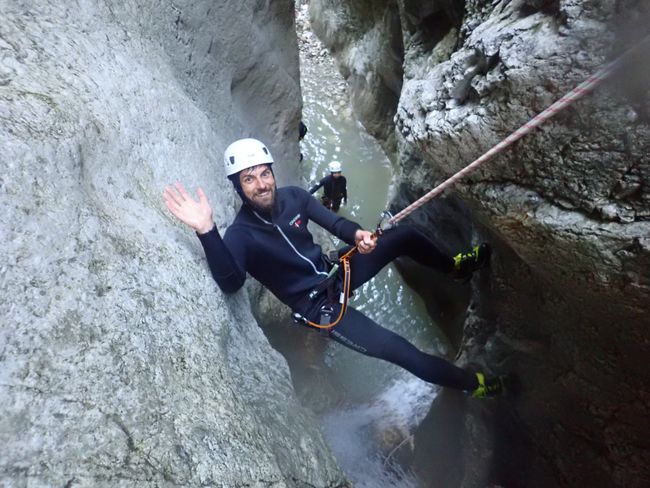 Triglav National Park: At the end of canyoning