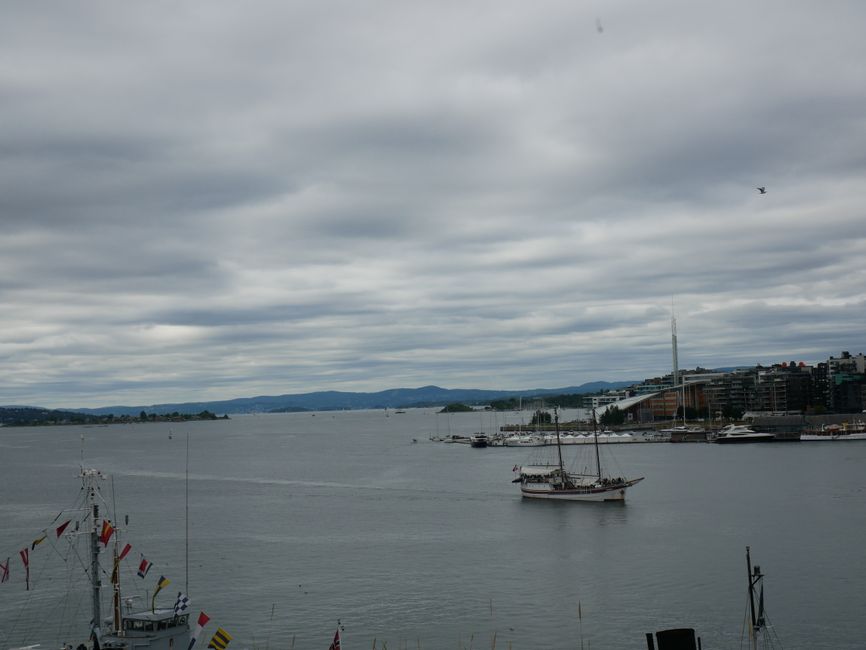 Hafenblick von Oslo