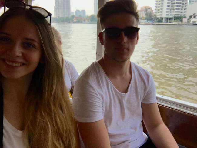 Boat tour on the Chao Phraya