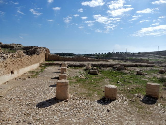 Auf dem Gelände von Herod's Palace