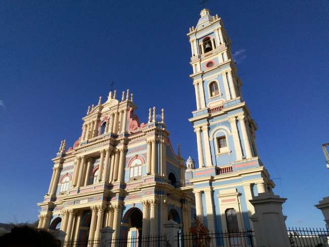 Salta - Blue church