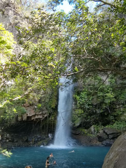 Wasserfall im Rincón de la Vieja