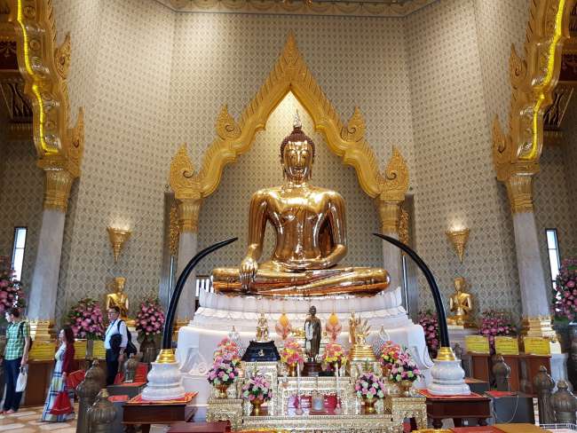 Goldener Buddtha Wat Traimit