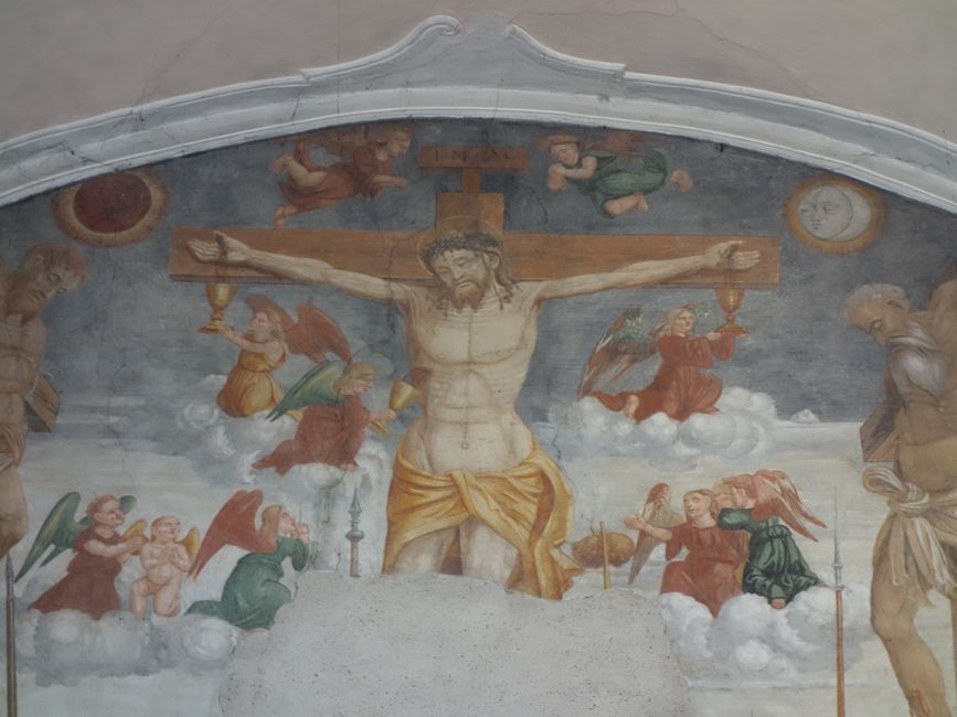 Simply great: Crucifixion in S. Maria Assunta, Iavrè