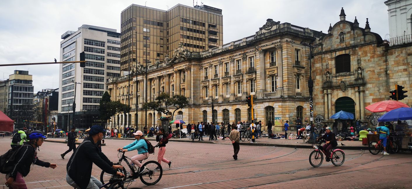 Bogotá and its wild hustle and bustle