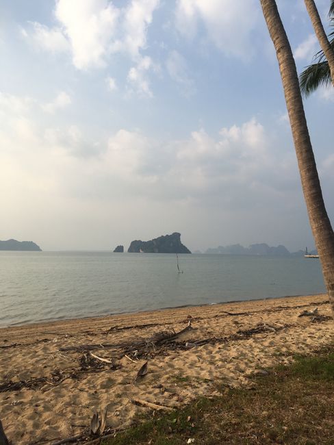 Morgens noch in Ho Chi Minh, mittags schon auf Koh Yao Noi