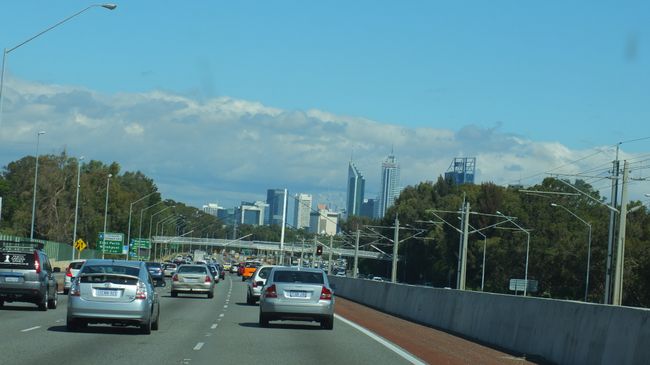 The North Loop ends in Perth