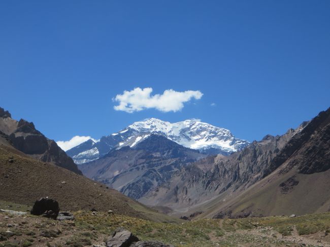 Auf dem höchsten Berg außerhalb des Himalayas... Naja fast