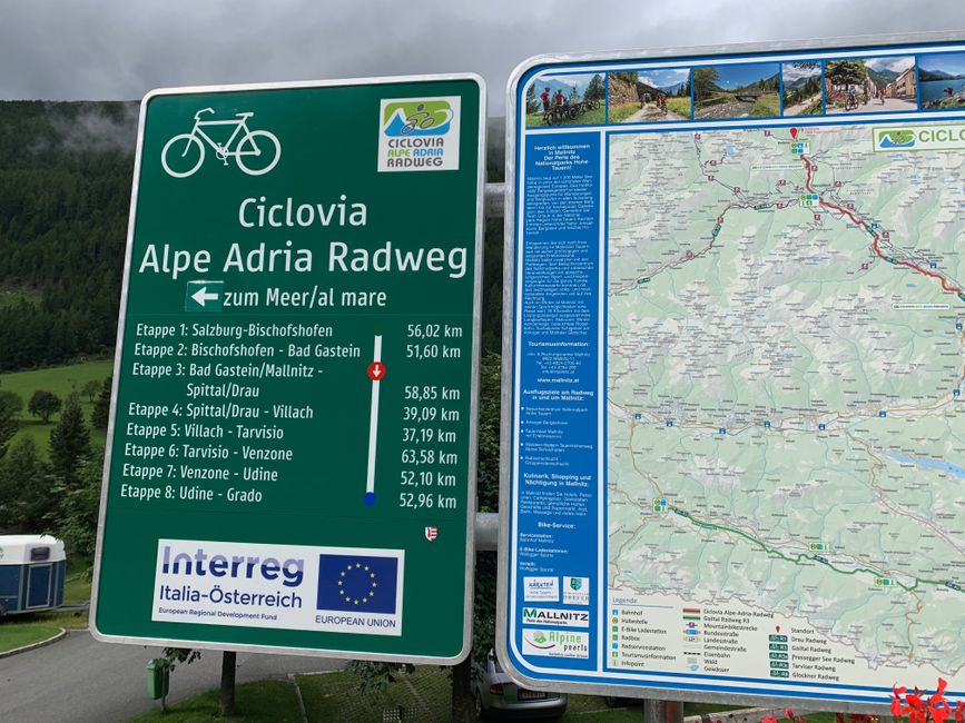 Ciclovia Alpe-Adria - Etappe 3