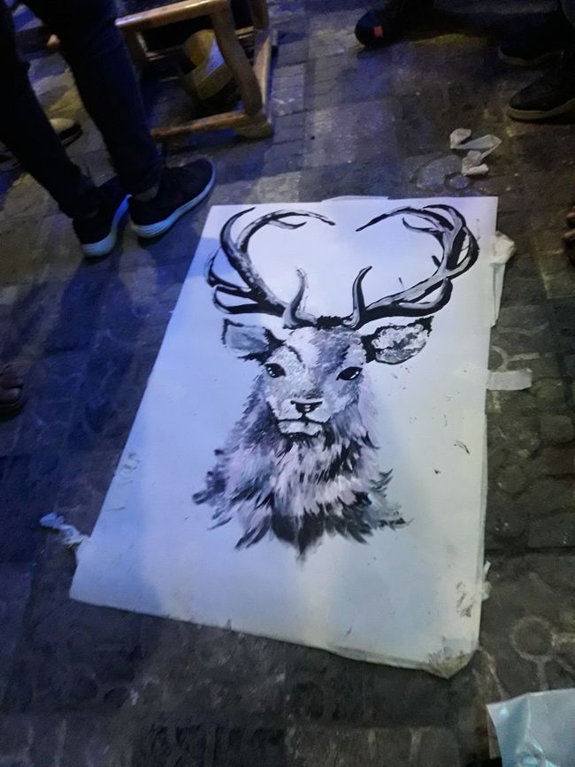 the deer is finished