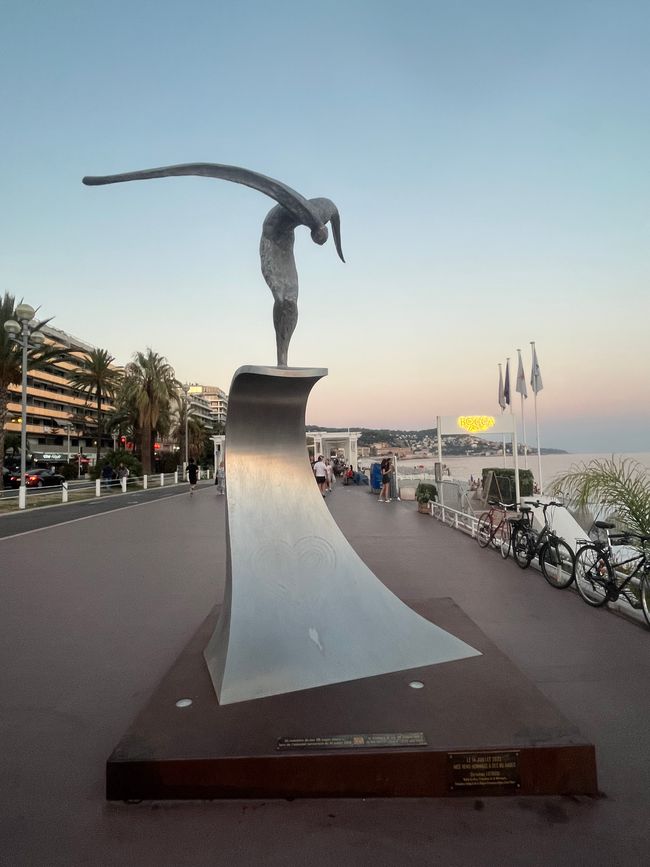 Côte d'Azur - Nice, Monaco, home visit, Iron Man, homesickness