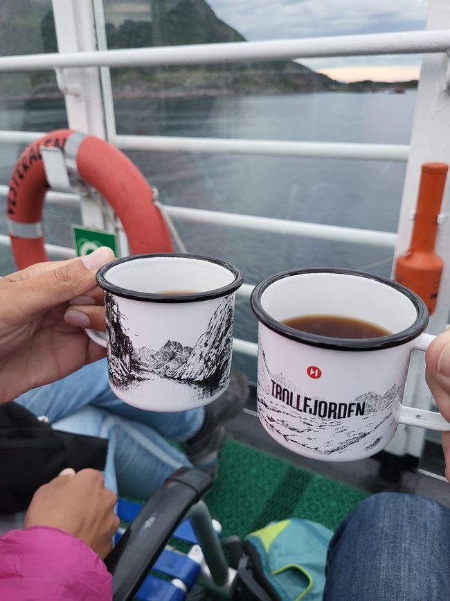 La boisson obligatoire du Trollfjord