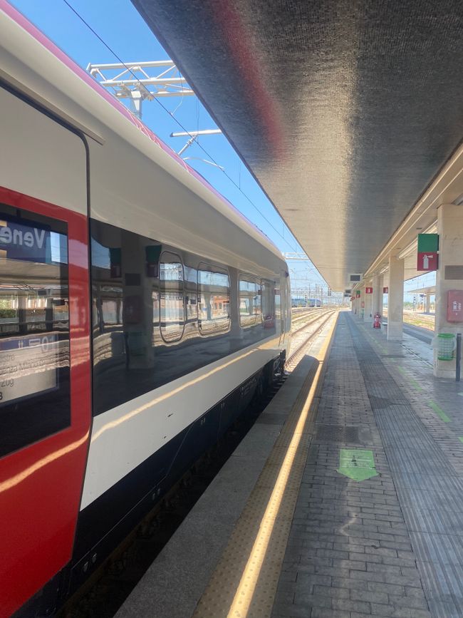 Train journey from Trieste -> Zurich