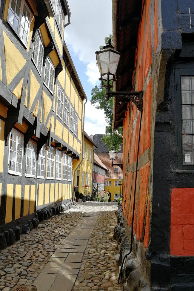 In the old town of Kolding