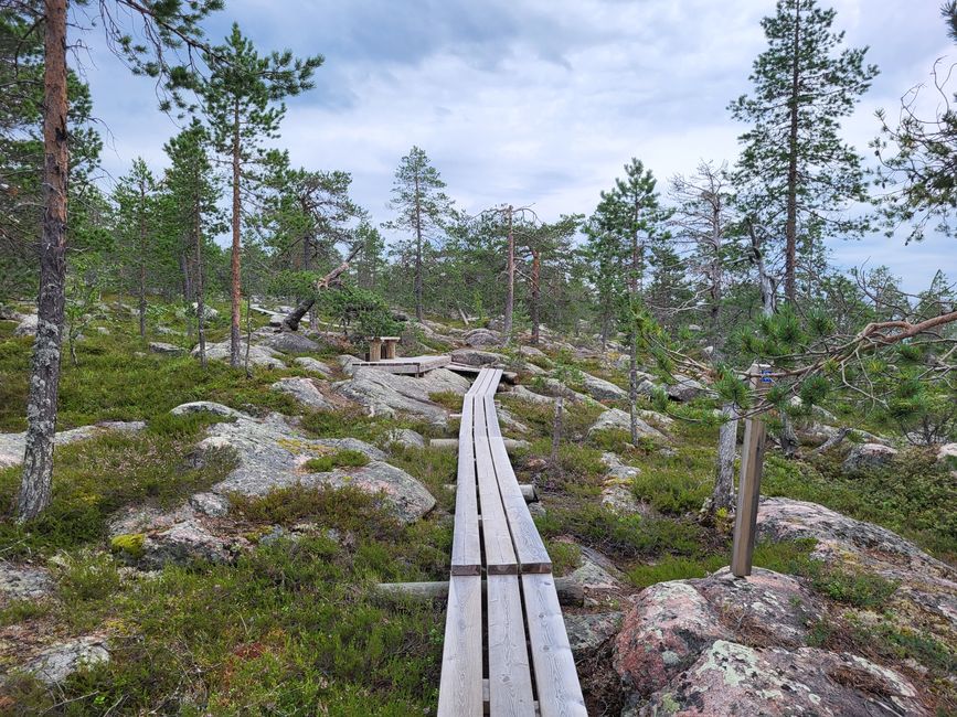 Finnish hiking trails