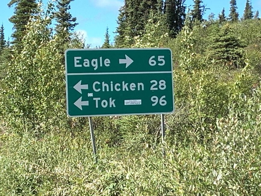 BLOG 15 - Top of the World & Taylor Highways to Eagle, Chicken & Tok