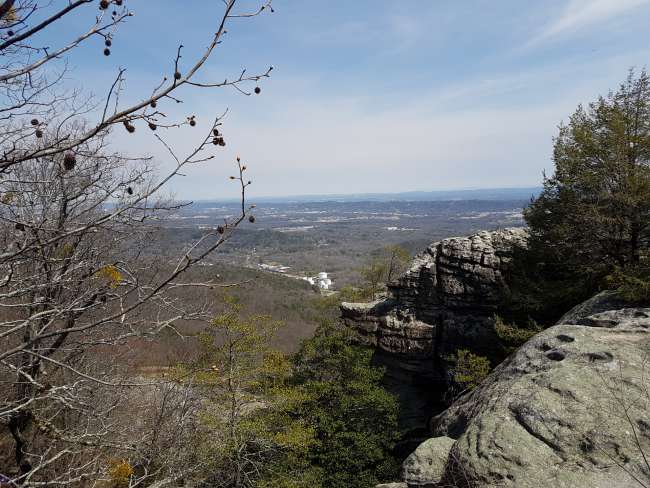 Uitkijkberg in Chattanooga: Ruby Falls en Rock City