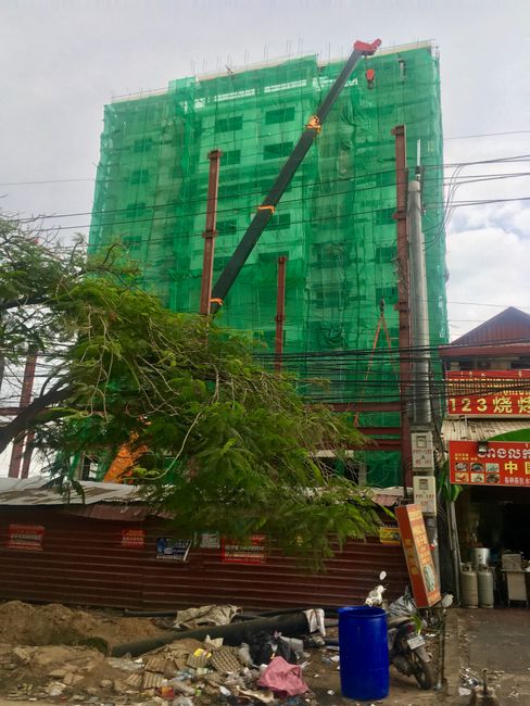 Sihanoukville construction site 