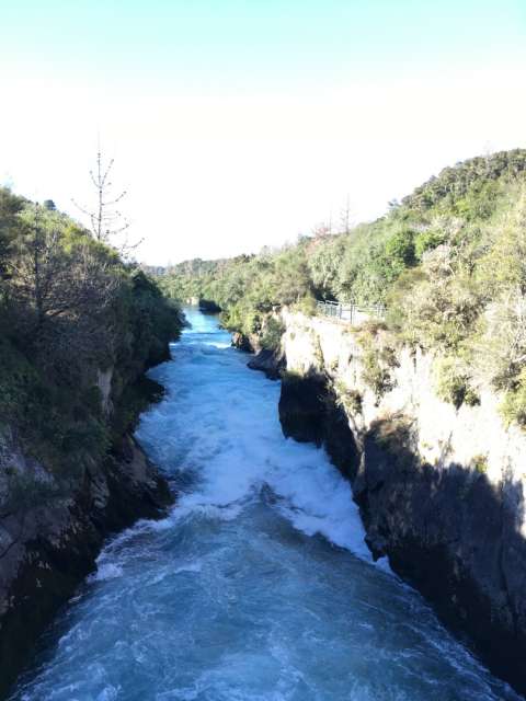 Huka Falls near Lake Taupo