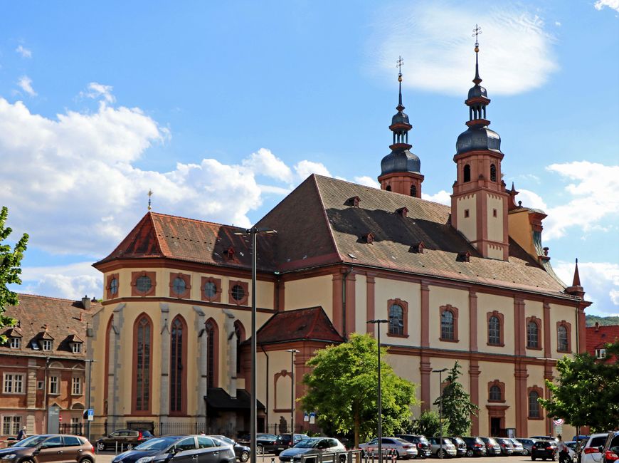 WÜRZBURG (2) - The church buildings as the theme of the 7th station