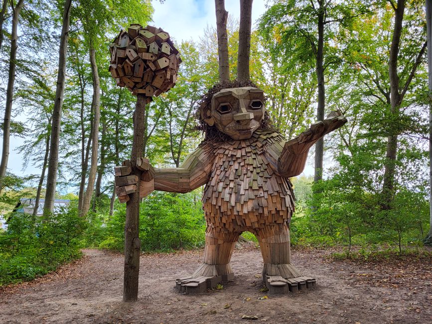 Troll in the forest