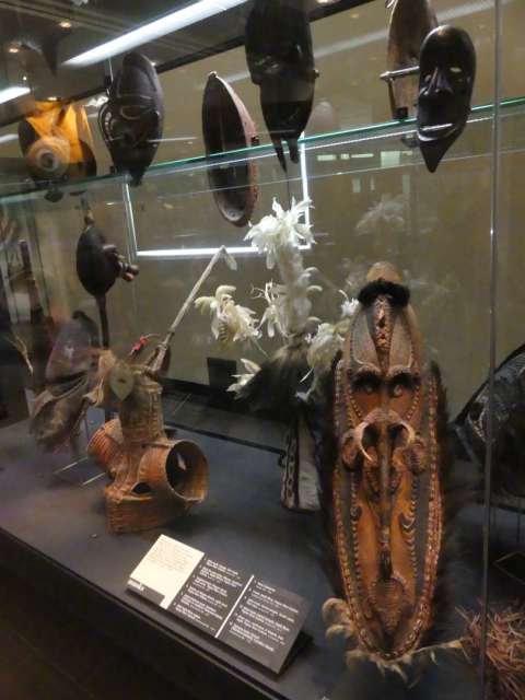 Alte traditionelle Masken