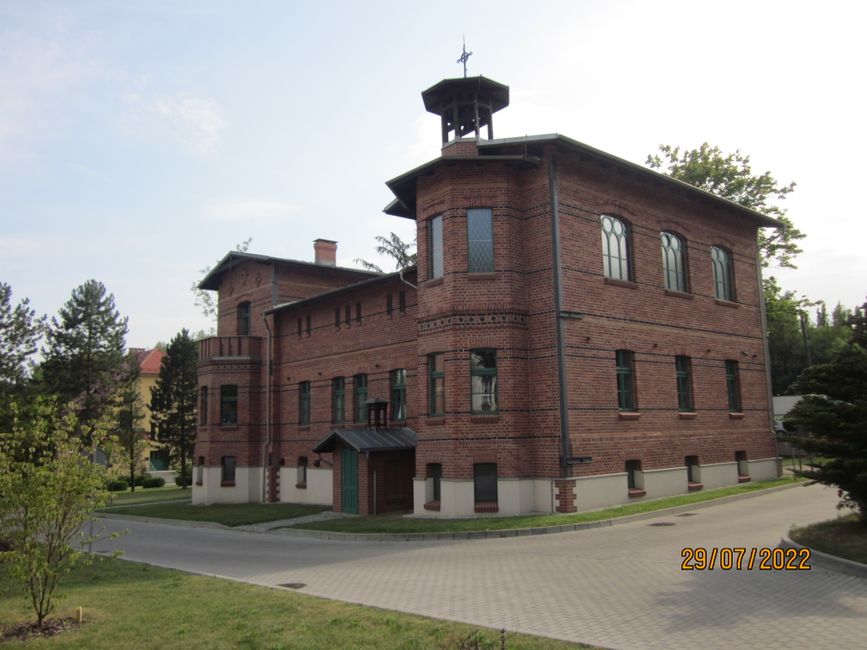 erstes errichtets Haus, heute Gemeindehaus