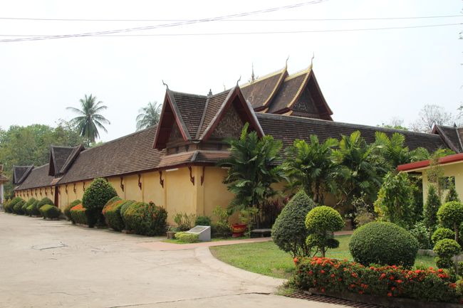 Dach des ältesten erhaltenem Tempel Vientianes: Wat Si Saket