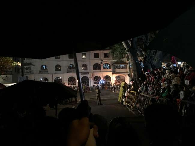 Our brief glimpse of Perahera in Kandy