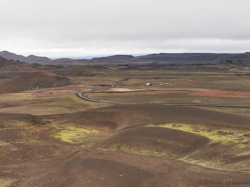 Ausblick über die Landschaft