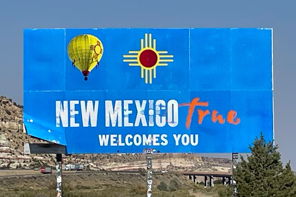 Von Arizona nach New Mexico