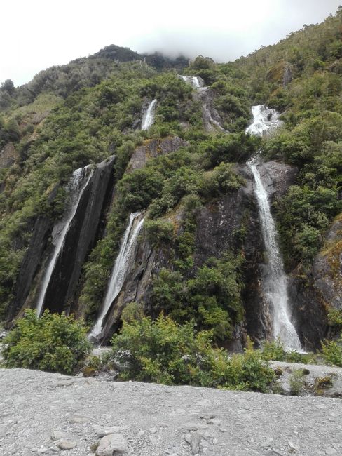 Von der Hokitika Gorge zum Franz Josef Gletscher