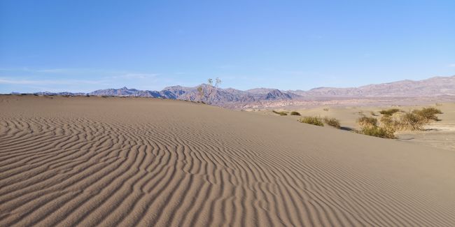 Death valley, sand dunes