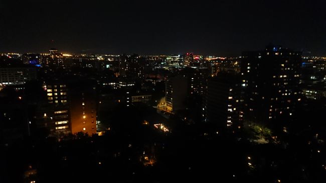 View from my accommodation in Montreal