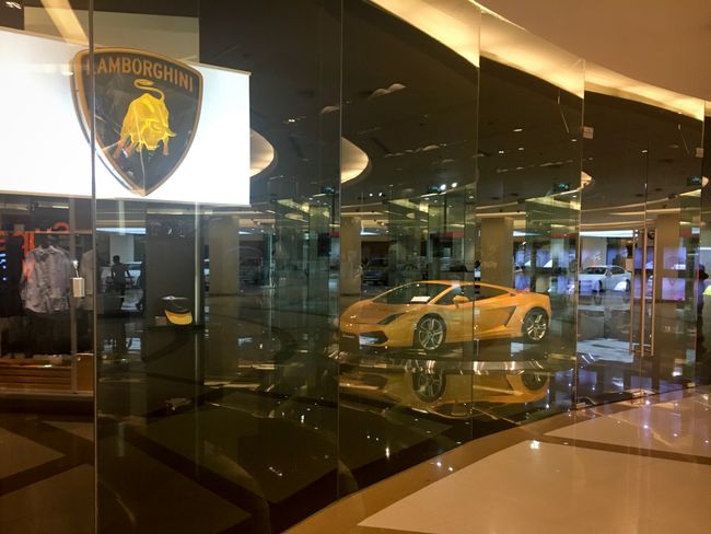 Bangkok - they even had Lambo at the department store - didn't have enough pocket change though😬