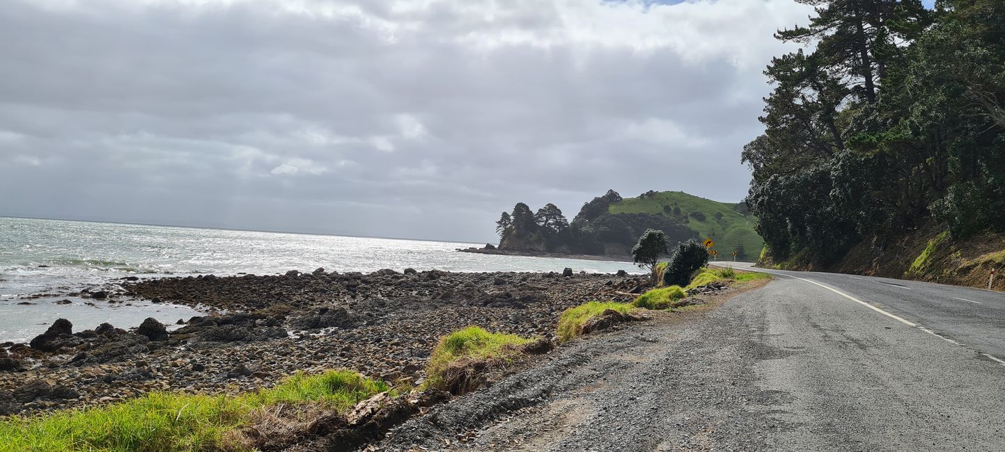 View from the pass road to Coromandel