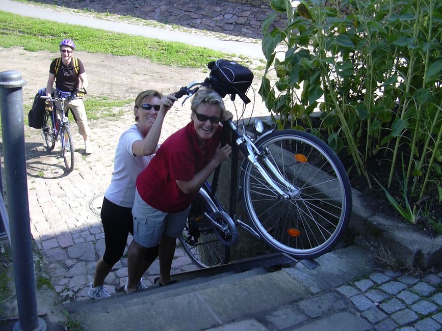 Elbe cycle path (Aug. 2005)