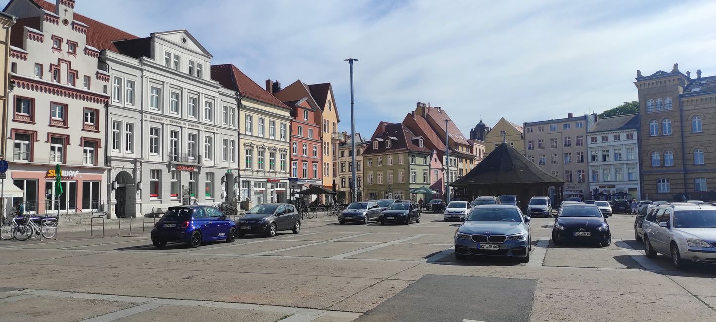 Kurzbesuch in Stralsund auf dem Rückweg aus Rügen