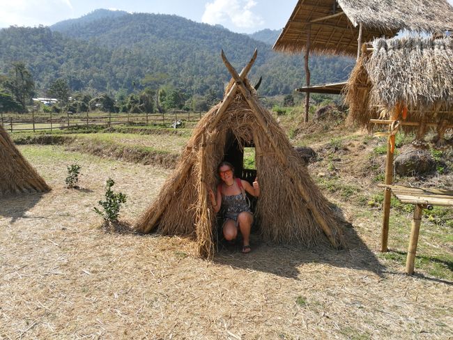 Hippie village life in Pai