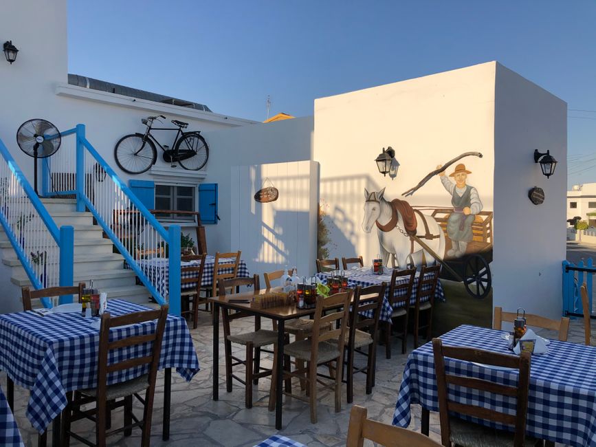 typisch zypriotische Taverne